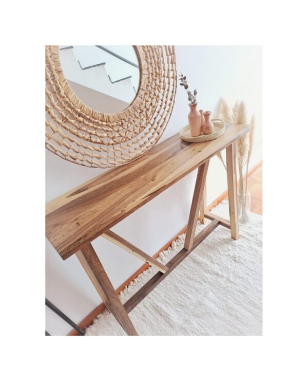 RECIBIDOR DE MADERA - GUAYUBIRA - Imagen 3